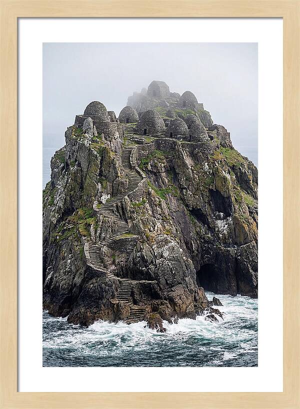 Skellig Michael Rising From The Atlantic