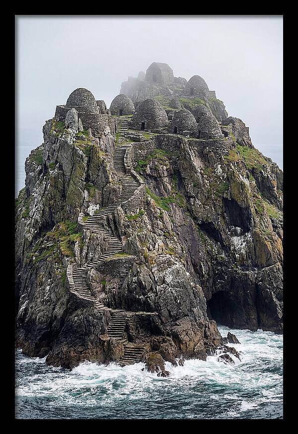 Skellig Michael Rising From The Atlantic