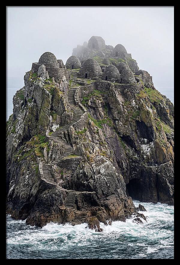 Skellig Michael Rising From The Atlantic