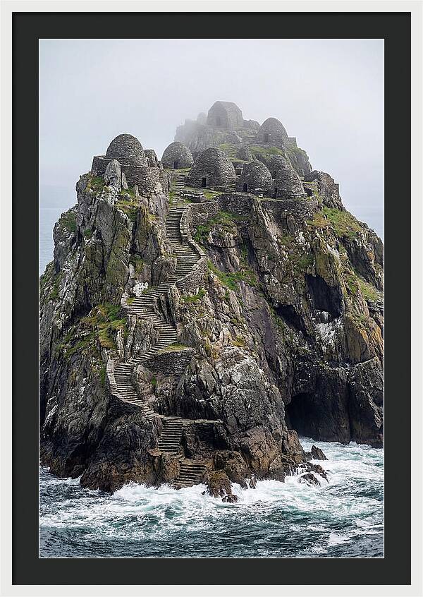 Skellig Michael Rising From The Atlantic