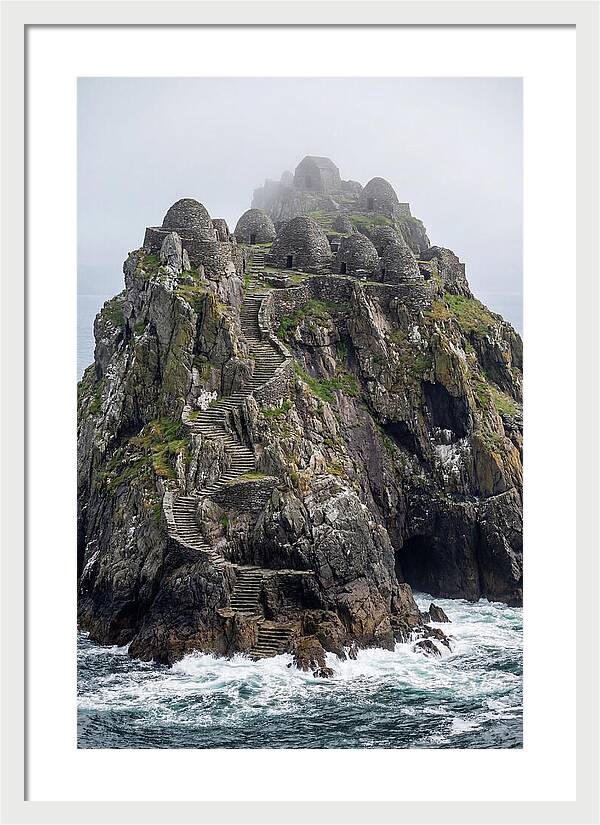 Skellig Michael Rising From The Atlantic