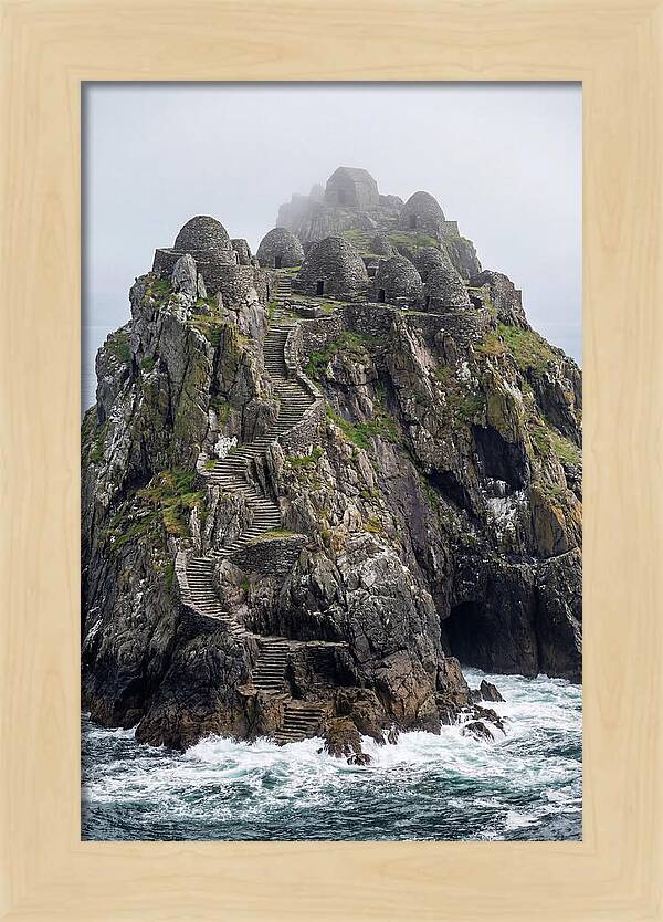 Skellig Michael Rising From The Atlantic