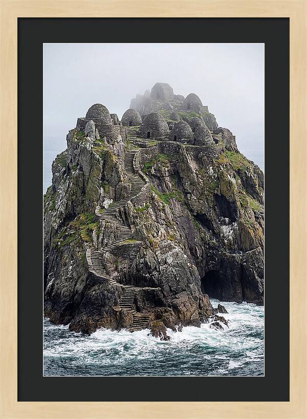 Skellig Michael Rising From The Atlantic