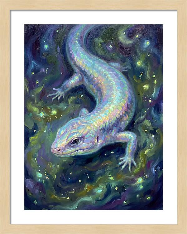 Skink In Cosmic Space