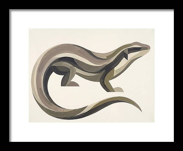 Skink In Minimalist Form