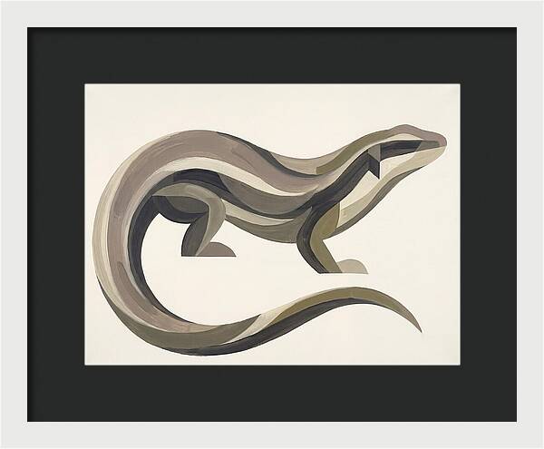 Skink In Minimalist Form