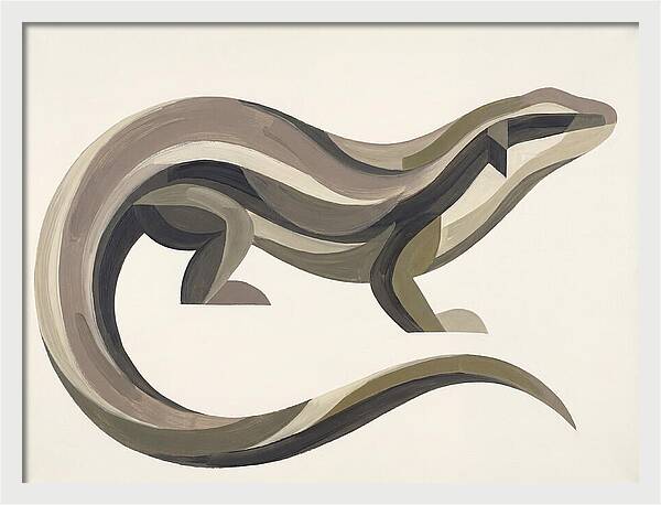 Skink In Minimalist Form