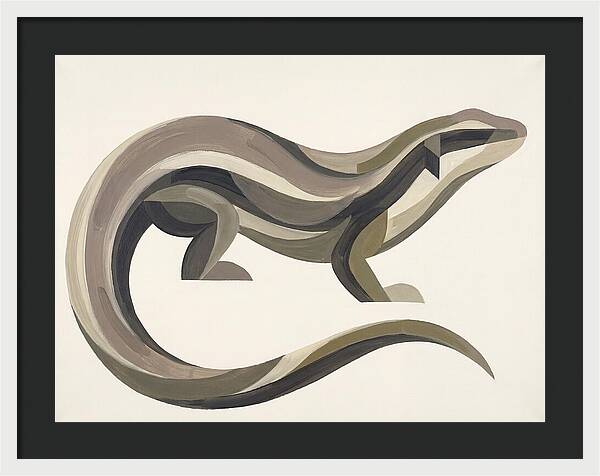 Skink In Minimalist Form