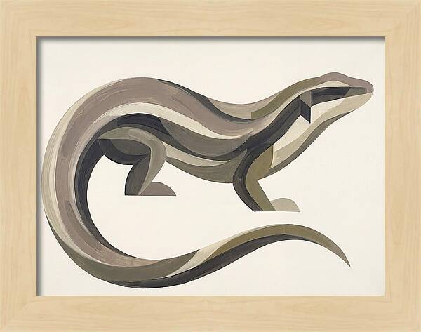 Skink In Minimalist Form