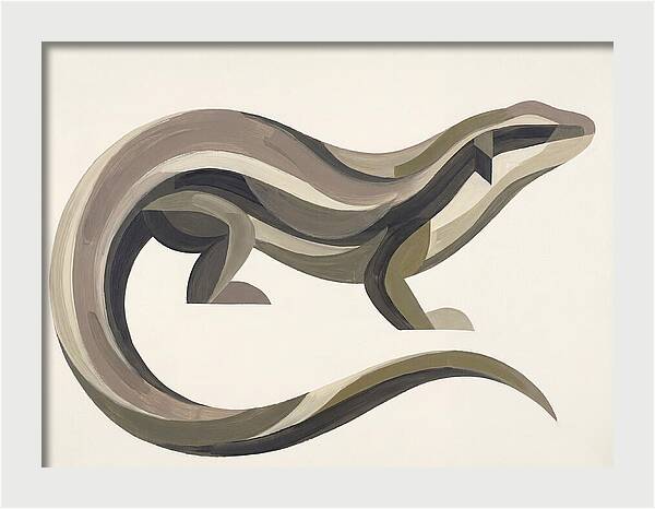 Skink In Minimalist Form