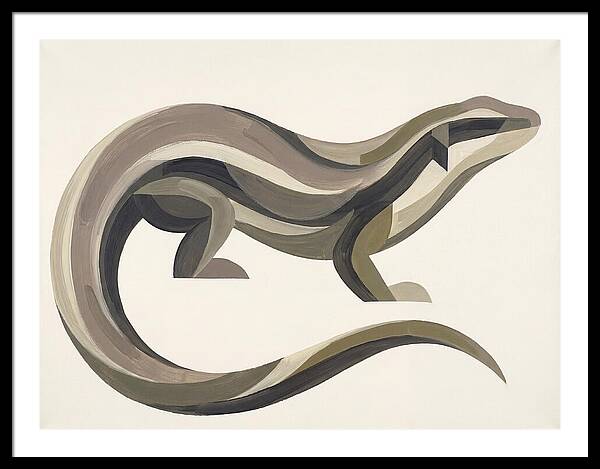 Skink In Minimalist Form