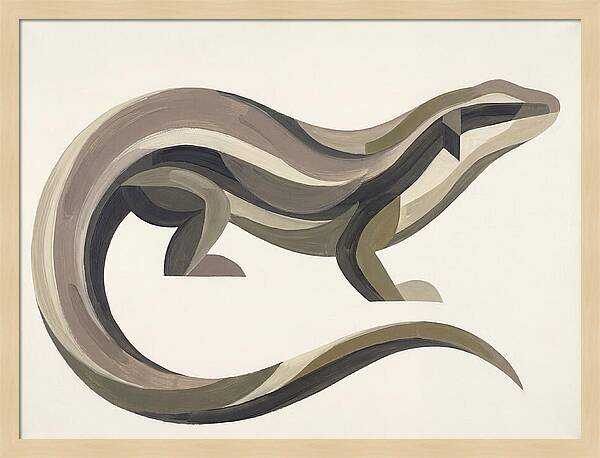 Skink In Minimalist Form