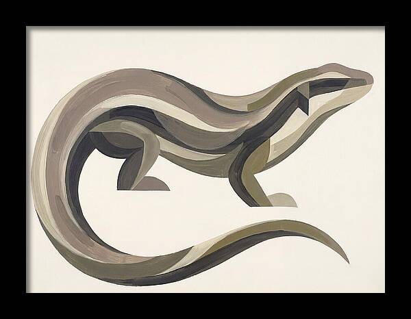 Skink In Minimalist Form