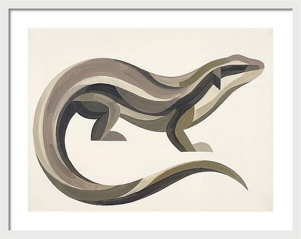 Skink In Minimalist Form