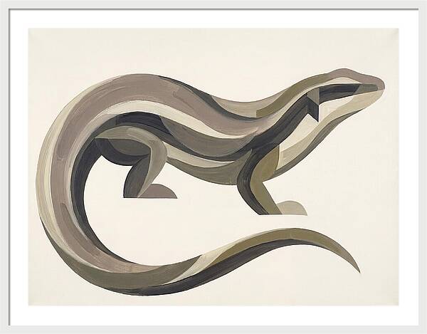 Skink In Minimalist Form
