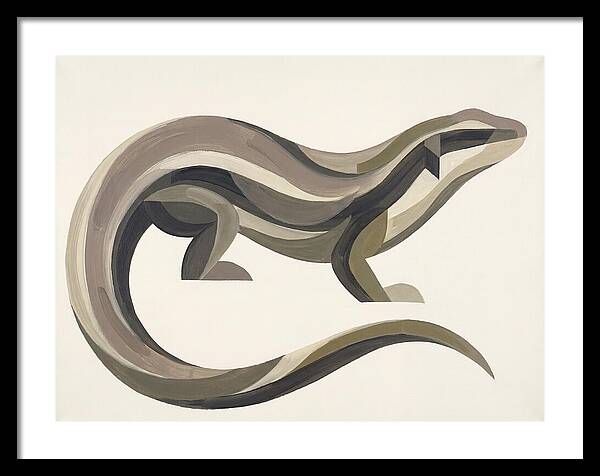 Skink In Minimalist Form