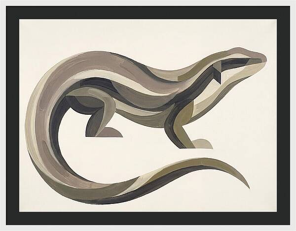 Skink In Minimalist Form