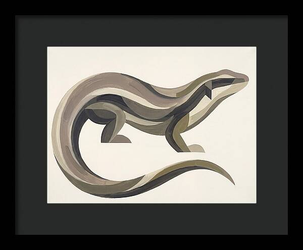 Skink In Minimalist Form