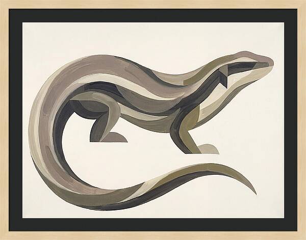 Skink In Minimalist Form