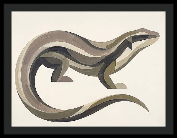 Skink In Minimalist Form