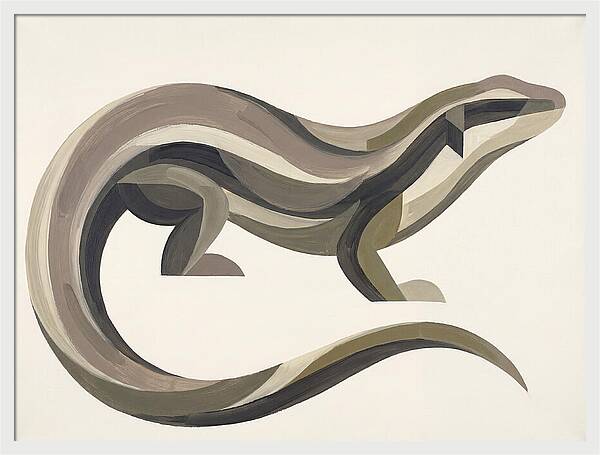 Skink In Minimalist Form