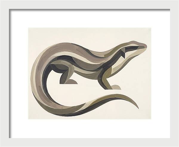 Skink In Minimalist Form
