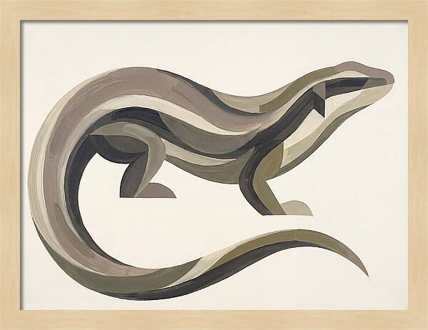 Skink In Minimalist Form