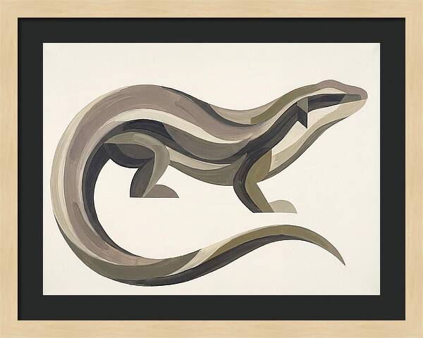Skink In Minimalist Form