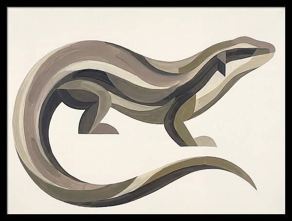 Skink In Minimalist Form