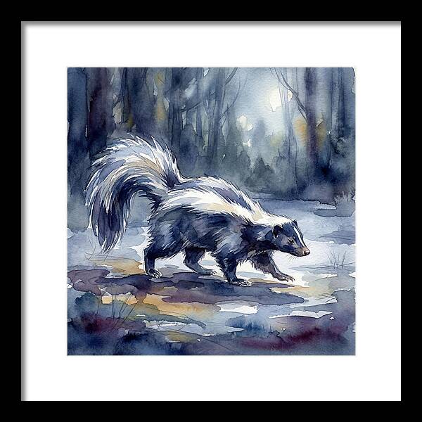Skunk In The Moonlight