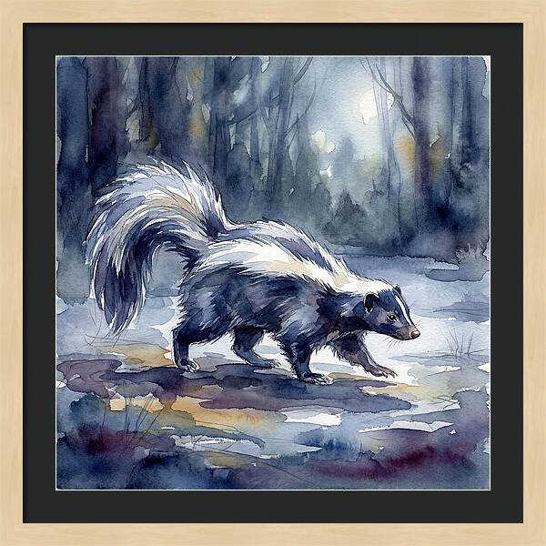 Skunk In The Moonlight