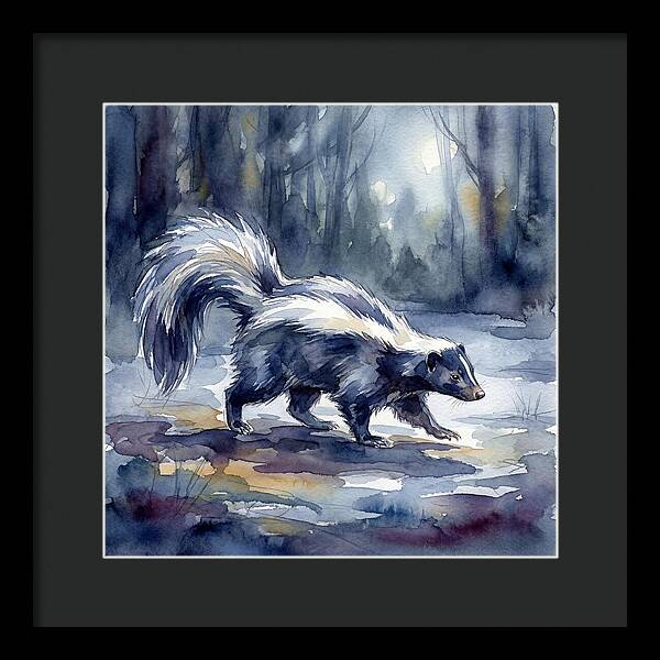 Skunk In The Moonlight