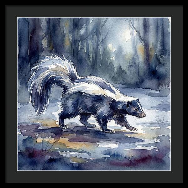 Skunk In The Moonlight