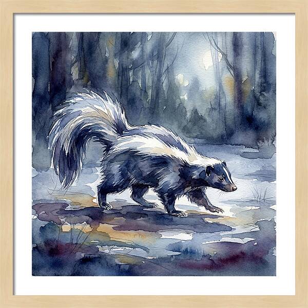 Skunk In The Moonlight