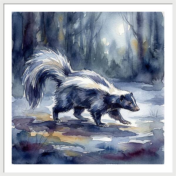 Skunk In The Moonlight