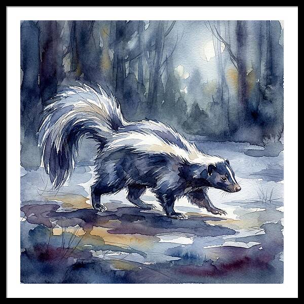 Skunk In The Moonlight