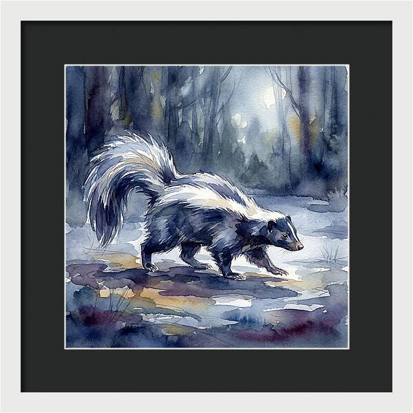 Skunk In The Moonlight