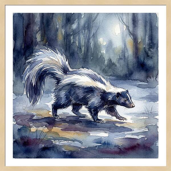 Skunk In The Moonlight