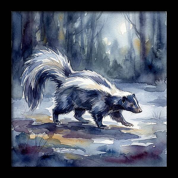 Skunk In The Moonlight