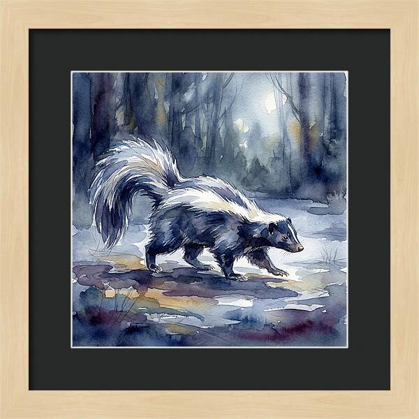 Skunk In The Moonlight