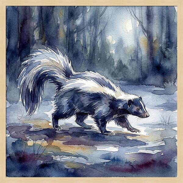 Skunk In The Moonlight