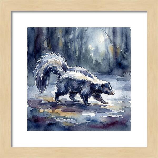 Skunk In The Moonlight