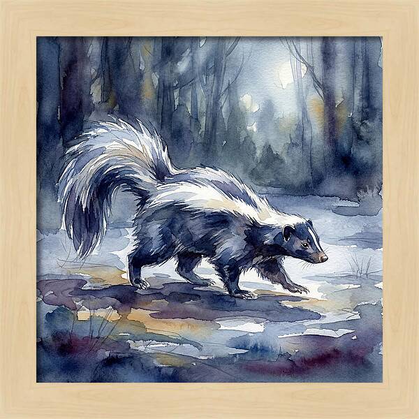 Skunk In The Moonlight