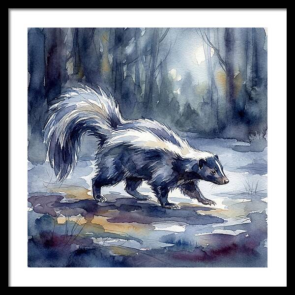 Skunk In The Moonlight