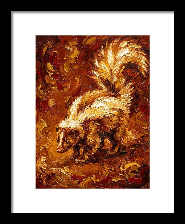 Skunk In Warm Tones