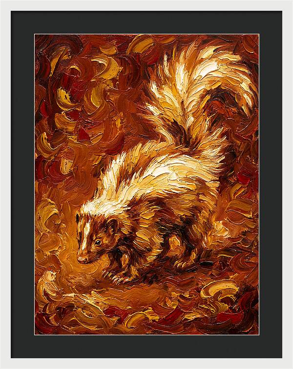 Skunk In Warm Tones