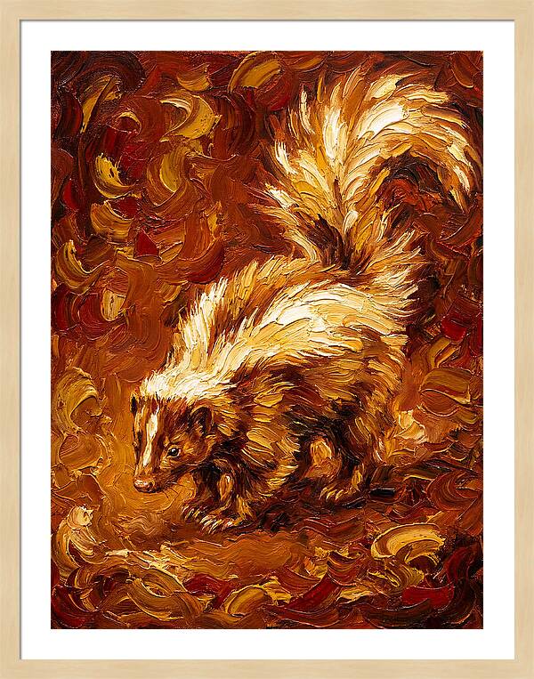 Skunk In Warm Tones