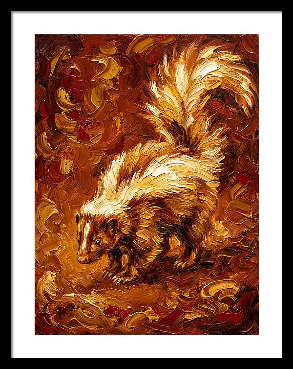 Skunk In Warm Tones