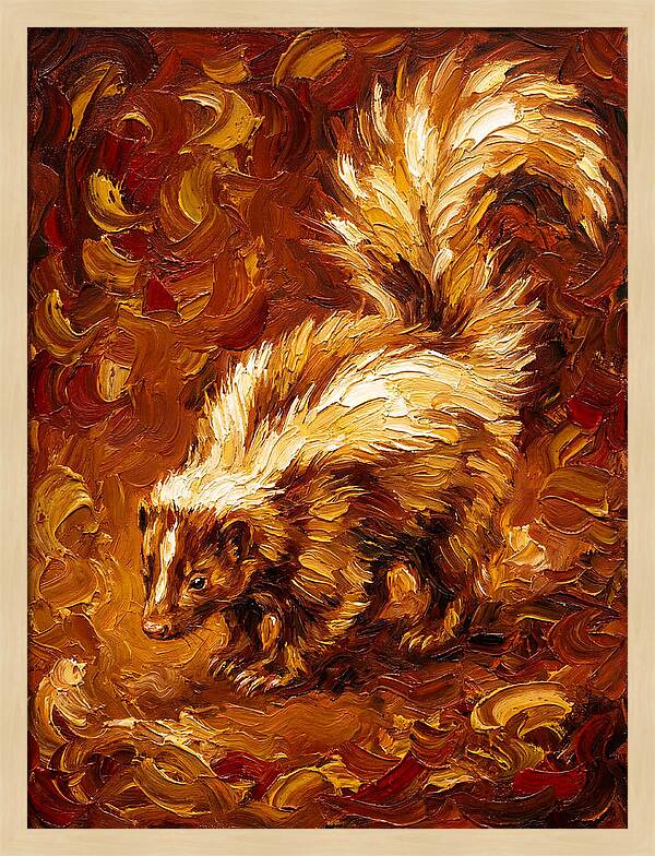Skunk In Warm Tones