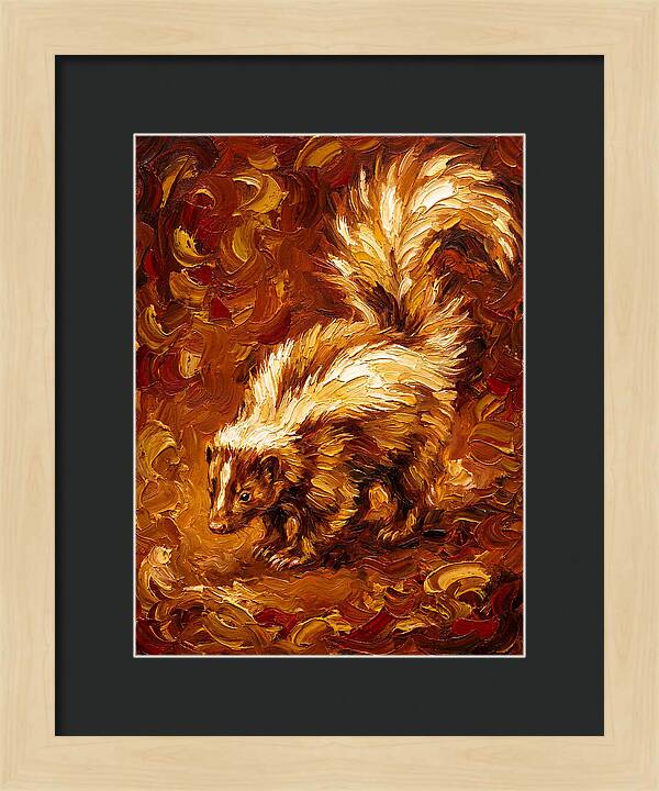 Skunk In Warm Tones